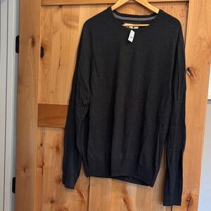 Joseph Abboud Dark Gray Knit Sweater